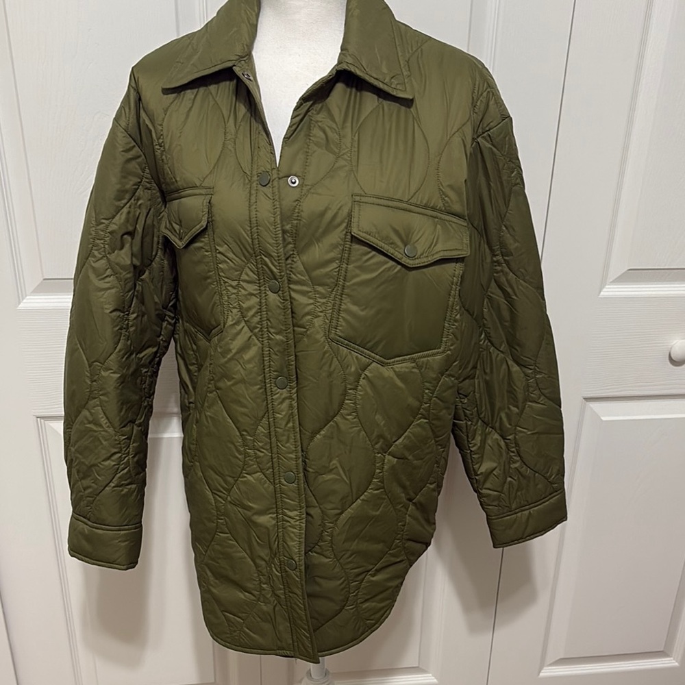 Wilfred Green Utility Jacket Classic Design